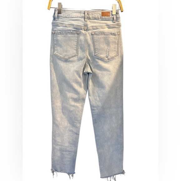 Light Wash Distressed Jeans - Picture 2 of 2